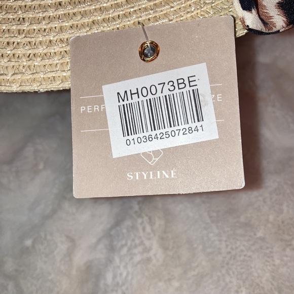 NWT π JUST IN TIME FOR SUMMER ADORABLE HAT WITH LEOPARD BOW DISCOUNT SHIPPING - Picture 4 of 8